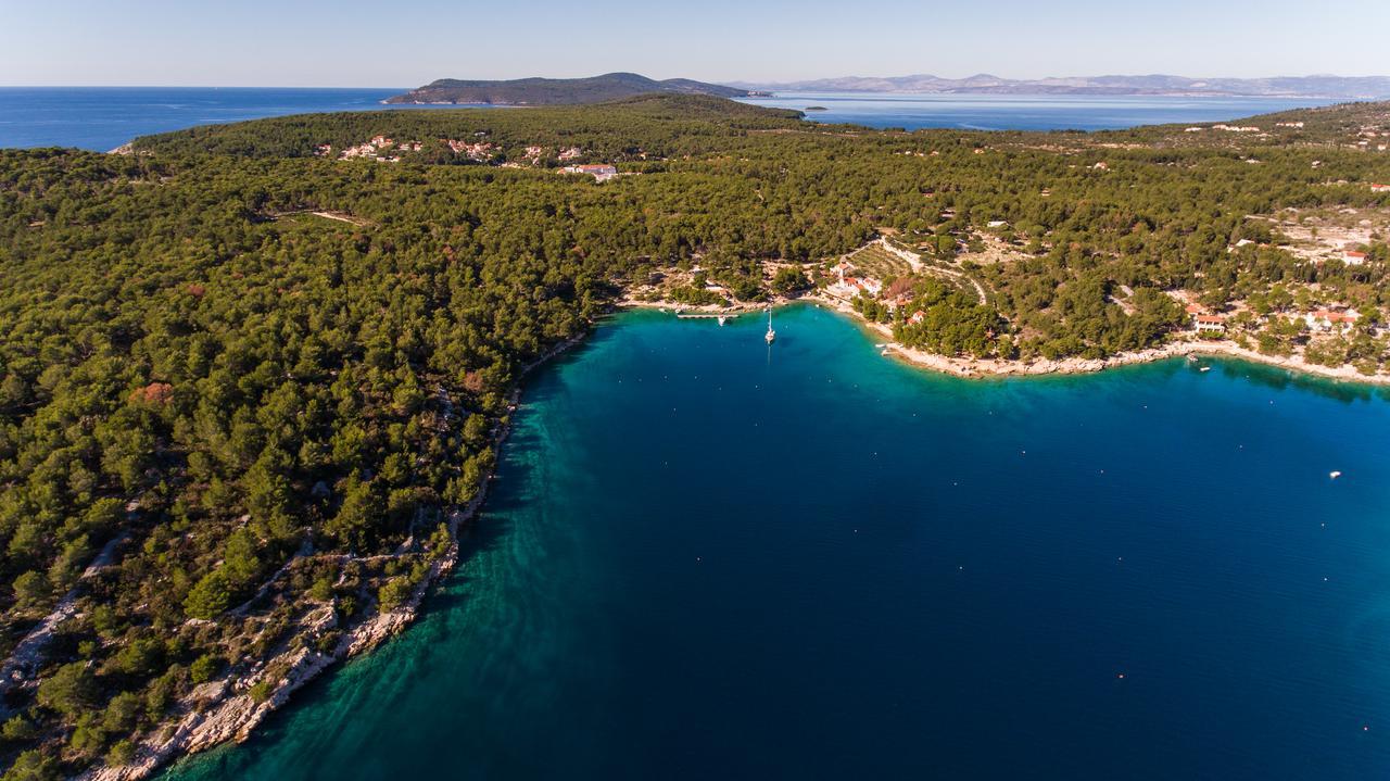 Luxury Villa Kate - In Lucice Bay With Turquoise Sea, Amazing Seaviews, And Heated Pool Милна Экстерьер фото